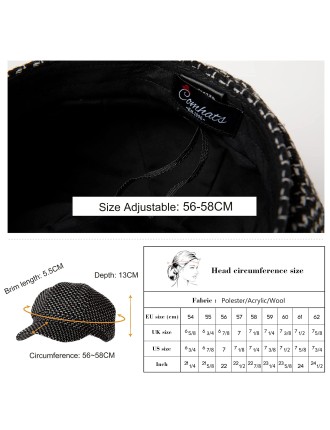 Women's Warm Cloche Hat